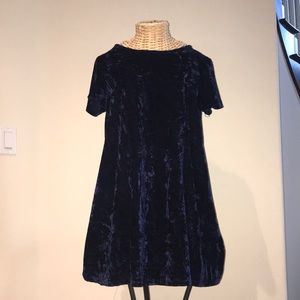💥Navy Velvet Dress💥